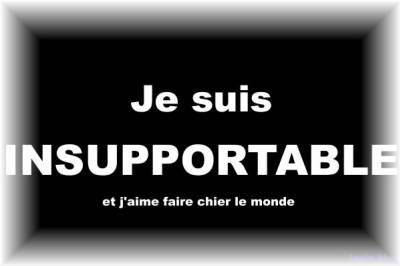 j'aime fair chier le monde